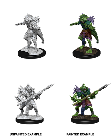 D&D Nolzur's Marvelous Miniatures: W12 Sahuagin [Unpainted]