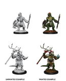 D&D Nolzur's Marvelous Miniatures: W12 Lizardfolk & Lizardfolk Shaman [Unpainted]
