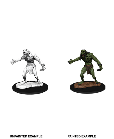 D&D Nolzur's Marvelous Miniatures: W12 Raging Troll [Unpainted]