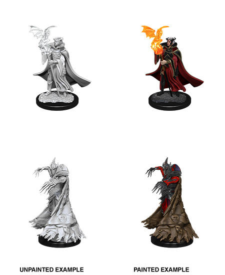 Pathfinder Deep Cuts Miniatures: W12 Cultist & Devil [Unpainted]