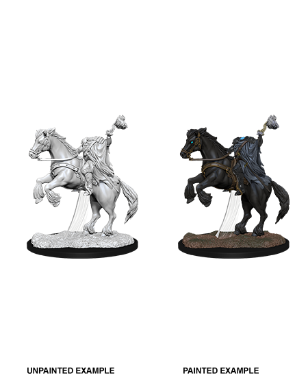 Pathfinder Deep Cuts Miniatures: W12 Dullahan (Headless Horseman) [Unpainted]