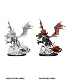 Pathfinder Deep Cuts Miniatures: W12 Nightmare Dragon [Unpainted]