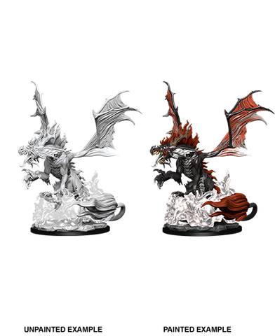 Pathfinder Deep Cuts Miniatures: W12 Nightmare Dragon [Unpainted]