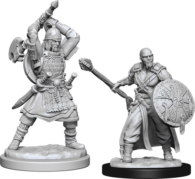 D&D Nolzur's Marvelous Miniatures: W13 Human Barbarian [Unpainted]