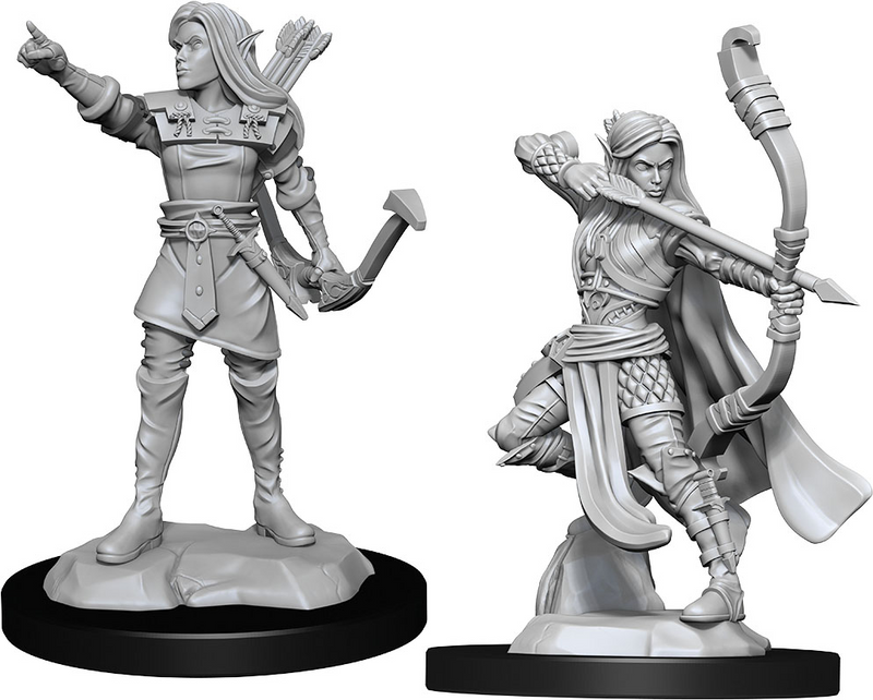 D&D Nolzur's Marvelous Miniatures: W13 Elf Ranger [Unpainted]