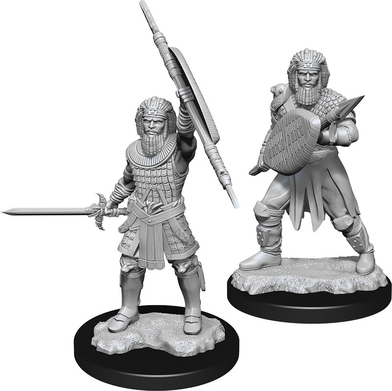 D&D Nolzur's Marvelous Miniatures: W13 Human Fighter [Unpainted]