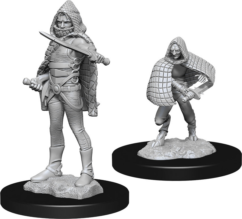 D&D Nolzur's Marvelous Miniatures: W13 Darkling Elder & Darklings [Unpainted]