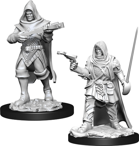Pathfinder: Deep Cuts Miniatures - W13 Male Human Rogue [Unpainted]