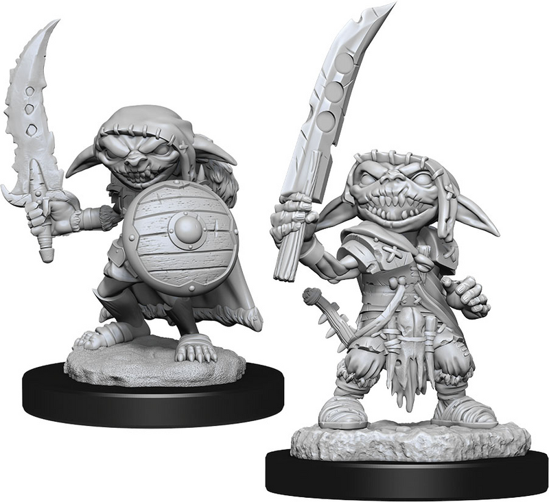 Pathfinder: Deep Cuts Miniatures - W13 Male Goblin Fighter [Unpainted]