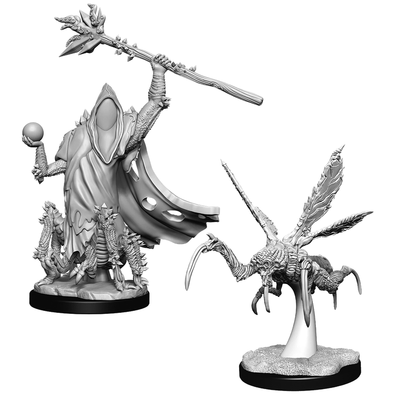 Critical Role Miniatures: W01 Core Spawn Emissary and Seer [Unpainted]