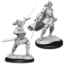 Critical Role Miniatures: W01 Half-Elf Paladin Xhorhas Female [Unpainted]