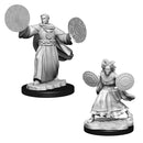 Critical Role Miniatures: W01 Human Graviturgy and Chronurgy Wizards [Unpainted]