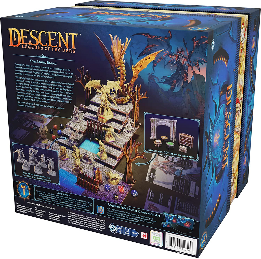 descent legends of the dark card sleeves Descent: Legends of the Dark