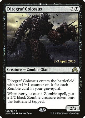 Diregraf Colossus [Shadows over Innistrad Promos]