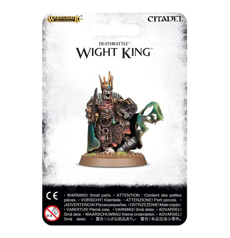 Soulblight Gravelords Wight King with Baleful Tomb Blade / Deathrattle Wight King