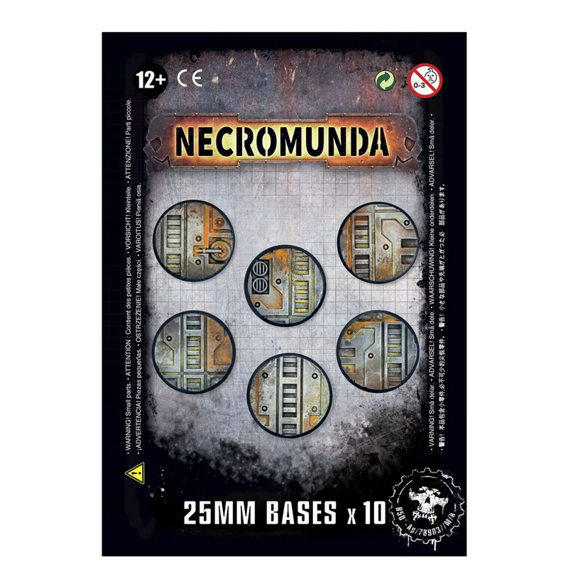 Necromunda | 25mm Round Bases [10ct] *W*