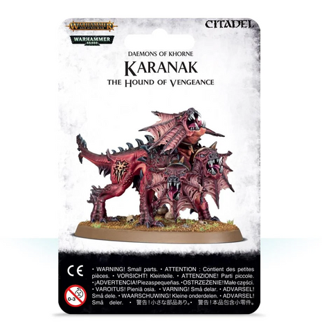 Chaos Daemons Daemons of Khorne Karanak, The Hound of Vengeance