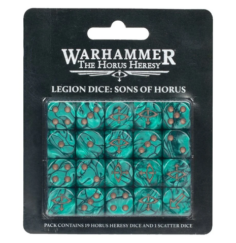 Legion Dice: Sons of Horus [20ct] *OUT OF PRINT* | Warhammer: The Horus Heresy
