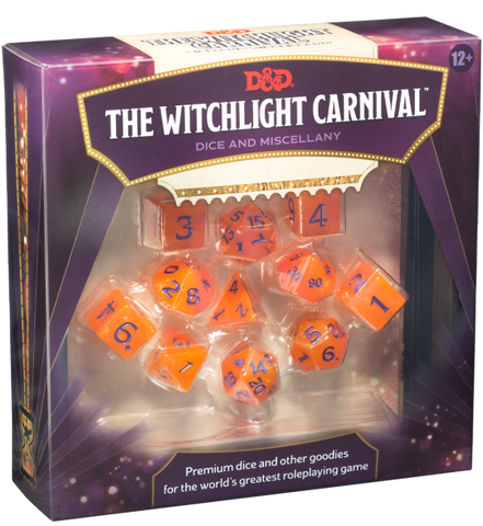 D&D The Witchlight Carnival Dice & Miscellany
