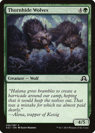 Thornhide Wolves [Shadows over Innistrad]