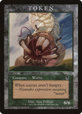 Wurm Token (Odyssey) [Magic Player Rewards 2002]