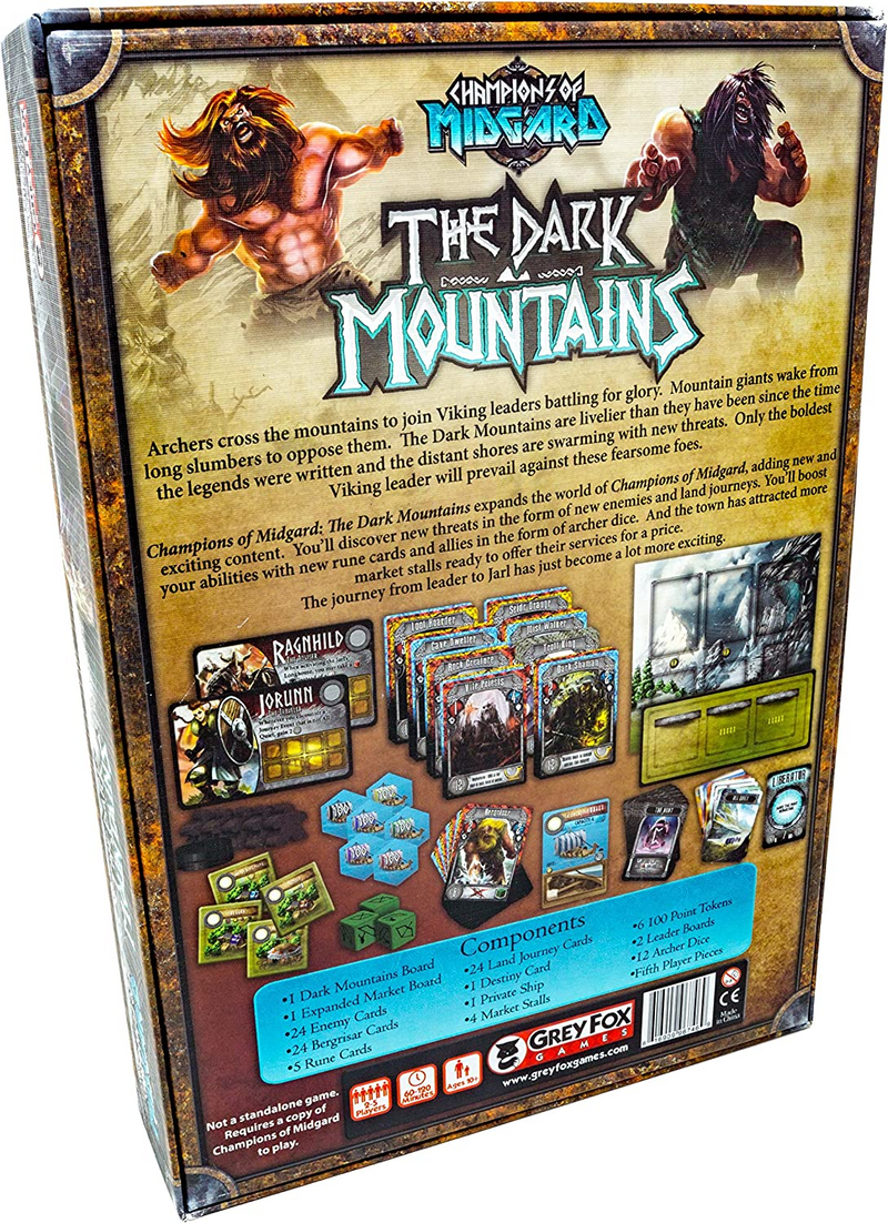 Champions of Midgard: The Dark Mountains [Board Game Expansion]