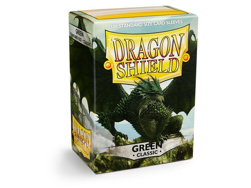 Dragon Shield Classic Sleeves - Green [100ct Standard]