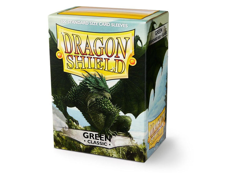 Dragon Shield Classic Sleeves - Green [100ct Standard]
