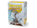 Dragon Shield Matte Sleeve - Silver ‘Caelum’ 100ct