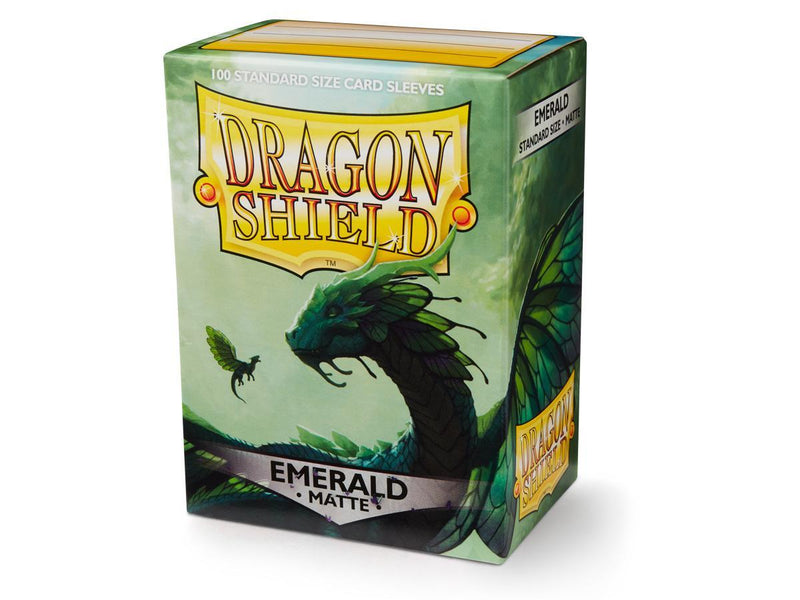 Dragon Shield Matte Sleeve - Emerald ‘Rayalda’ 100ct