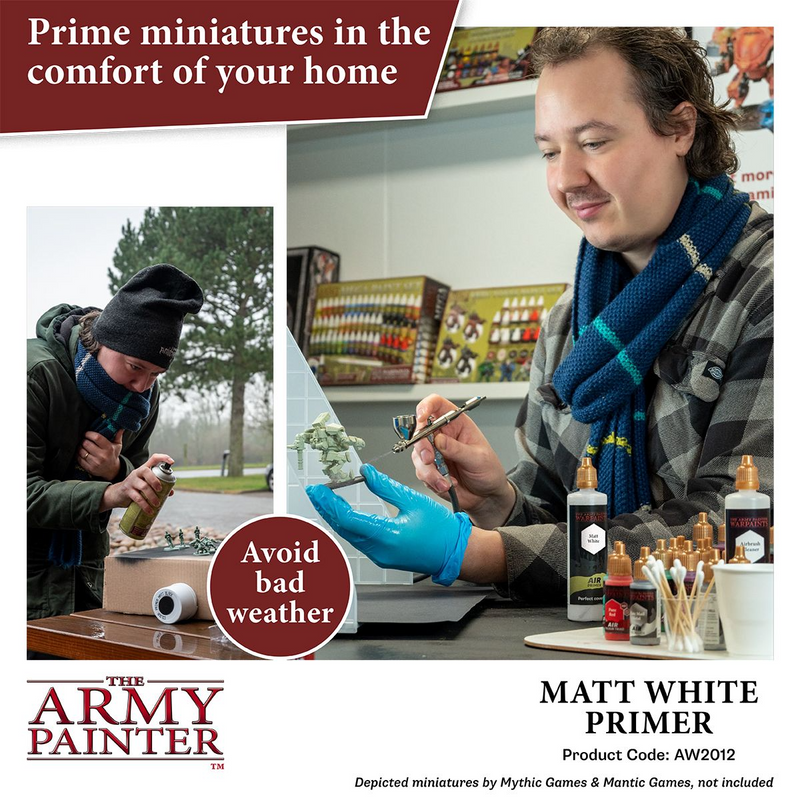 The Army Painter | Warpaints Air: Primer - Matt White (100ml)