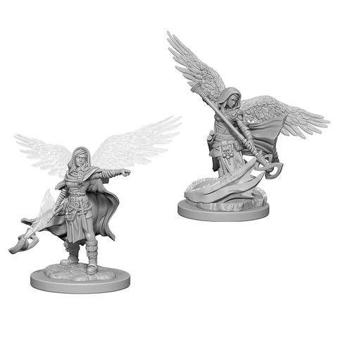 D&D Nolzur's Marvelous Miniatures: W04 Aasimar Wizard [Unpainted]
