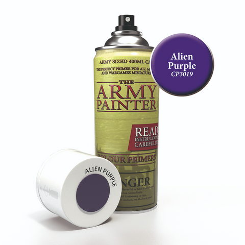 The Army Painter: Colour Primer - Alien Purple **Local Pick-Up and Purchase Only**