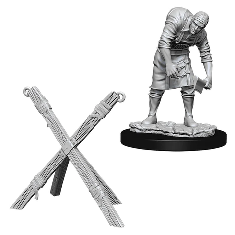 WizKids Deep Cuts Miniatures: W06 Assistant & Torture Cross [Unpainted]