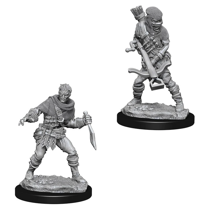 WizKids Deep Cuts Miniatures: W04 Bandits [Unpainted]