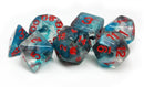 FanRoll MET 718 Unicorn: Battle Wounds RPG Polyhedral Dice Set [7ct]