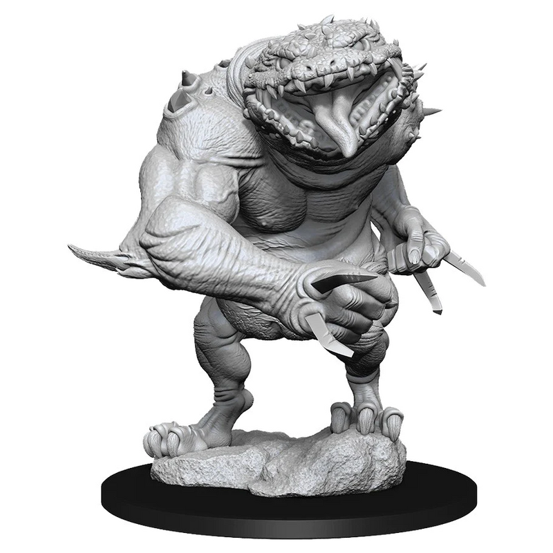 D&D Nolzur's Marvelous Miniatures: W12.5 Blue Slaad [Unpainted]