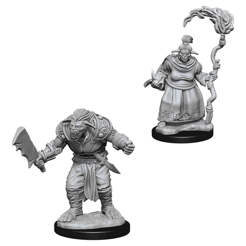 Pathfinder Battles Deep Cuts Miniatures: W02 Bugbears [Unpainted]