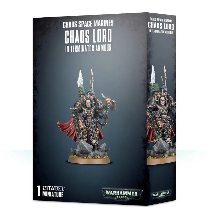 Chaos Space Marines Chaos Lord in Terminator Armour / Sorcerer Lord in Terminator Armour