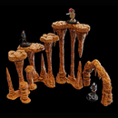WarLock Tiles: Accessory - Stalactites & Stalagmites