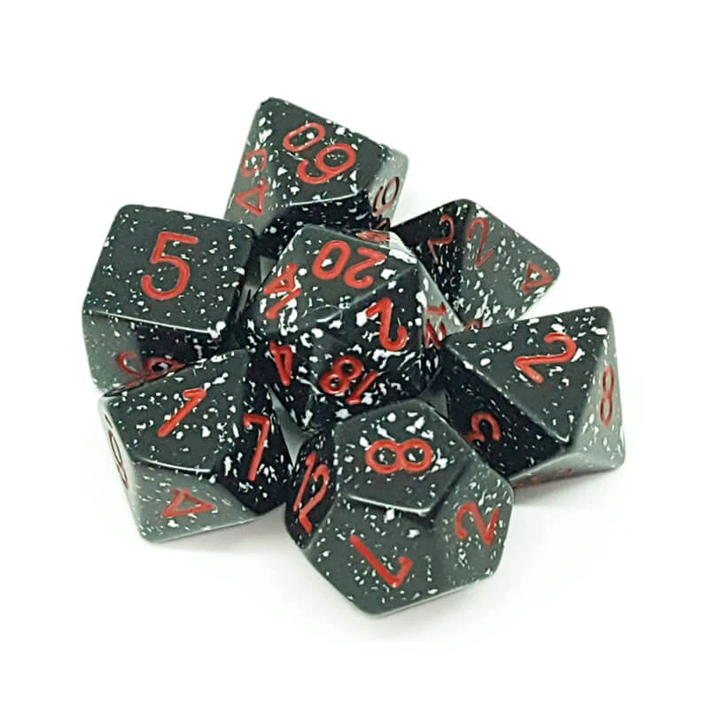 Chessex 25308 Speckled Space RPG Polyhedral Dice Set [7ct]