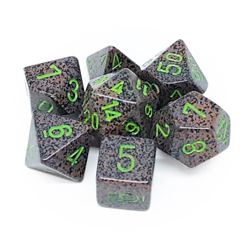 Chessex 25310 Speckled Earth RPG Polyhedral Dice Set [7ct]