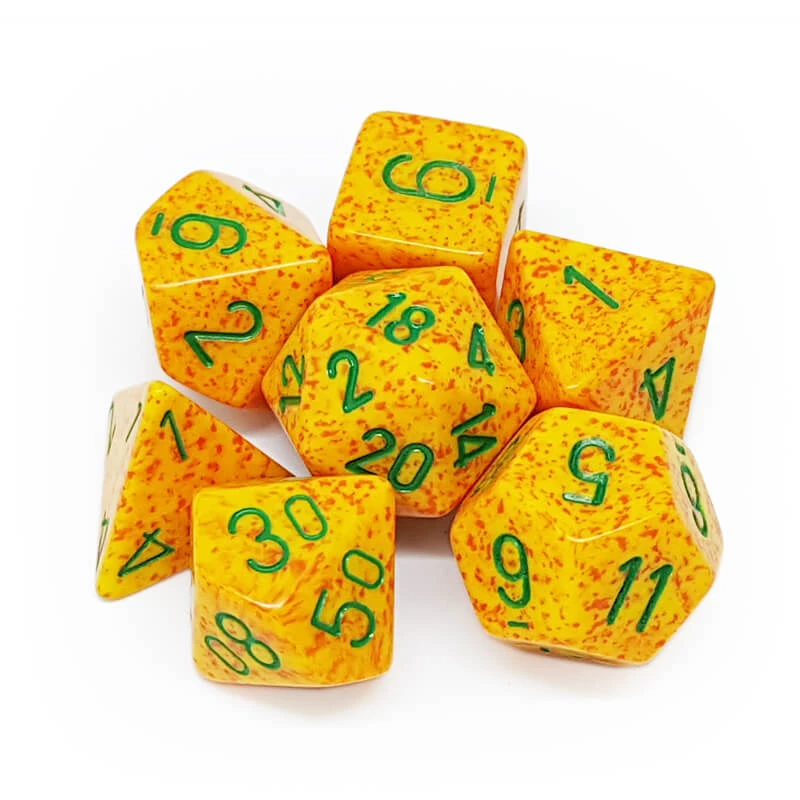 Chessex 25312 Speckled Lotus RPG Polyhedral Dice Set [7ct]