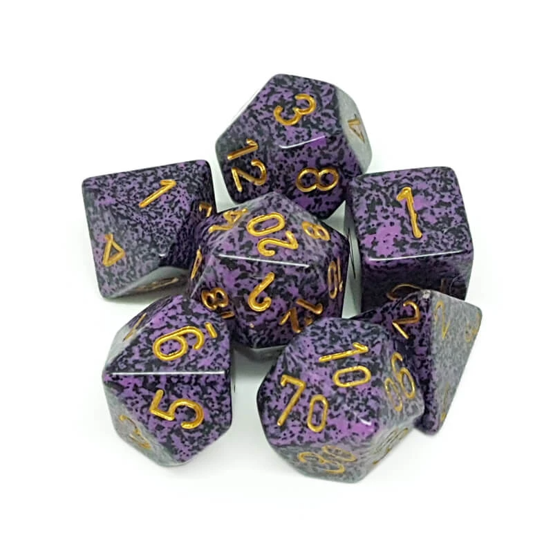 Chessex 25317 Speckled Hurricane RPG Polyhedral Dice Set [7ct]