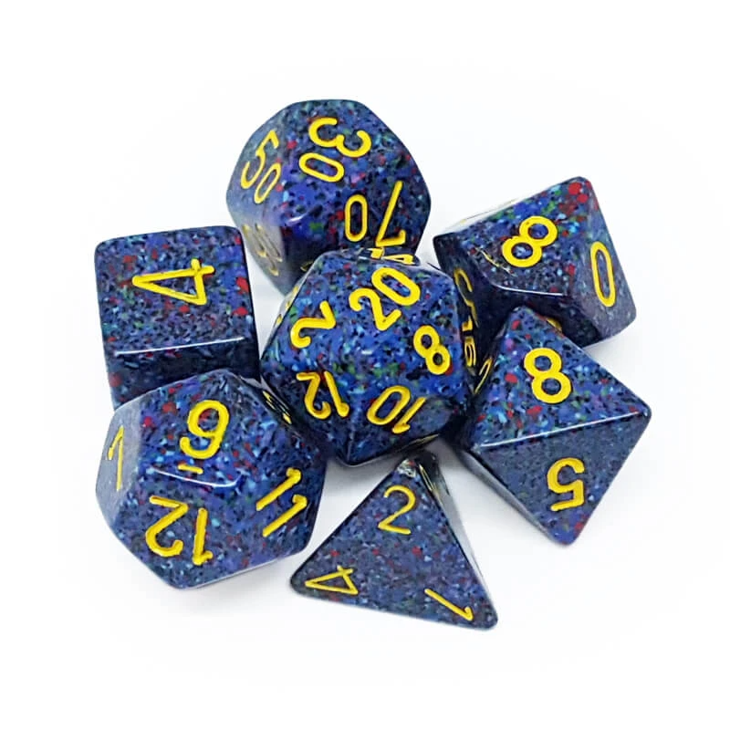 Chessex 25366 Speckled Twilight RPG Polyhedral Dice Set [7ct]