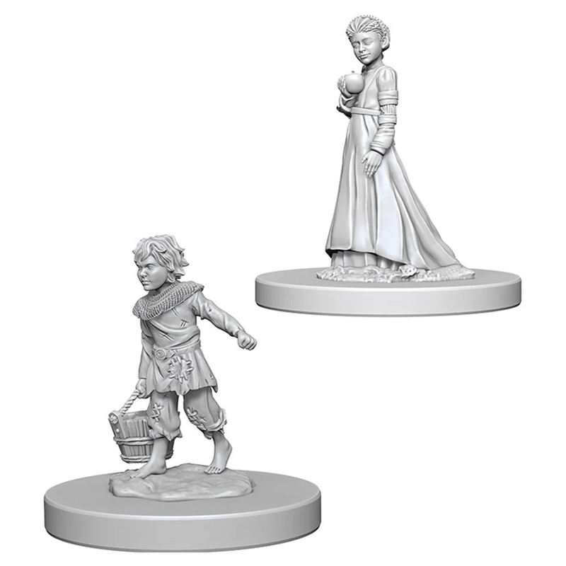 Pathfinder Battles Deep Cuts Miniatures: W04 Children [Unpainted]