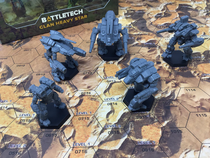 BattleTech: Miniature Force Pack - Clan Heavy Star