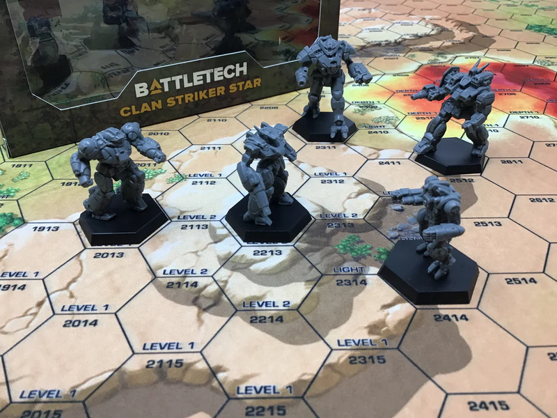 BattleTech: Miniature Force Pack - Clan Striker Star