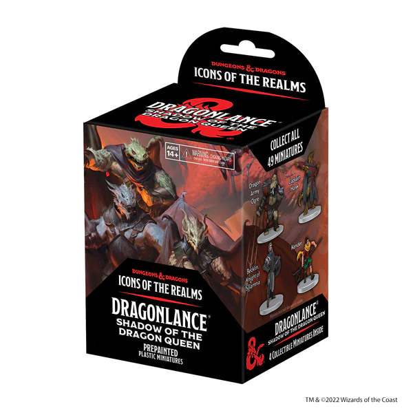 D&D Icons of the Realms: Dragonlance - Booster Pack | 4 Miniatures [Prepainted]