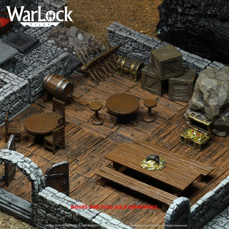 WarLock Tiles: Dungeon Tiles - Dungeon Dressings